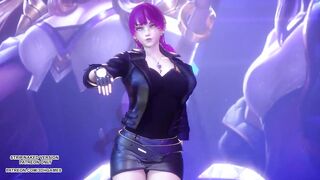 [MMD] Exid - Me & You Ahri Akali Evelynn Sexy Kpop Dance League of Legends KDA