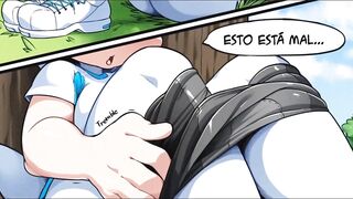 Adult Sonic Workout - Masturbates in Public Parody Comic