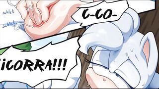 Adult Sonic Workout - Masturbates in Public Parody Comic
