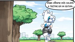 Adult Sonic Workout - Masturbates in Public Parody Comic