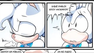 Adult Sonic Workout - Masturbates in Public Parody Comic