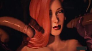 roger rabbit orgy sex oral