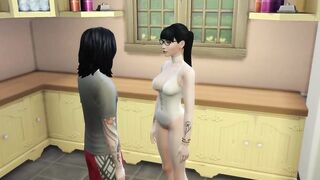 I'm Always Horny With My Beloved Wife, Fucking On The Couch At Home