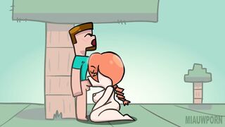 SEX ALEX FUCKED AND DESTROY BY STTEVE! Rule34 Minecraft