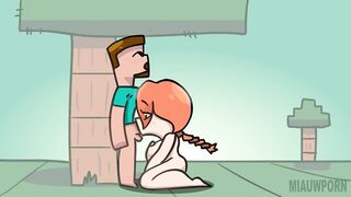 SEX ALEX FUCKED AND DESTROY BY STTEVE! Rule34 Minecraft