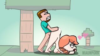 SEX ALEX FUCKED AND DESTROY BY STTEVE! Rule34 Minecraft