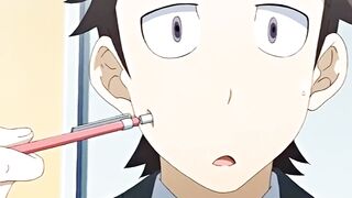 Putting 4 to my friend's friend giving her hard for the sexy hentai
