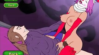 Fucking with a clown woman