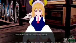 Tales of the Dream life Harem ep 5 Novinha na Siririca