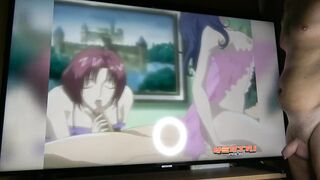 EP 121 - Lucy Dude Masaru Fucks His Hot MILF StepMom And StepAunt Until He Cums On Their Face