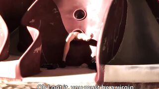 Vagabond and stranger fuck woman by the ass to woman in the public park p9