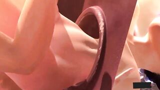 Vagabond and stranger fuck woman by the ass to woman in the public park p8