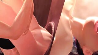 Vagabond and stranger fuck woman by the ass to woman in the public park p8
