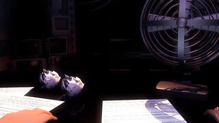 Five nights at Freddy's while playing they suck it and get milk out