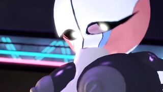 Five nights at Freddy's girl sucks it with passion