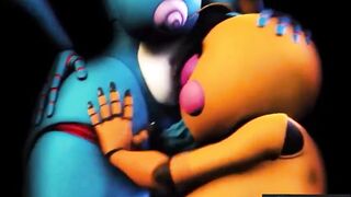 Futanari Five nights at Freddy's sucks everyone
