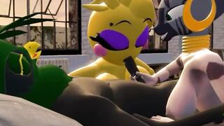 orgy Five nights at Freddy's suck penis
