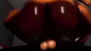 Five nights at Freddy's futanari sex with girl and Foxy