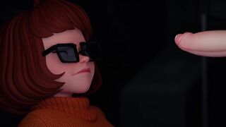 Velma Stumbled On Ghost Cock And Deep Sucked | Scooby Doo
