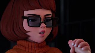 Velma Stumbled On Ghost Cock And Deep Sucked | Scooby Doo