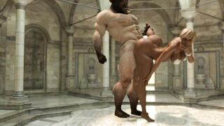 The Temple - Greek God Fuck Mortal Cunt Rough and Hard