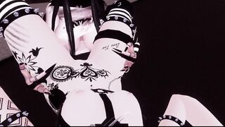 Desperate Slut begs Mommy to Please her {Vrchat erp, Lesbian, pussy licking)