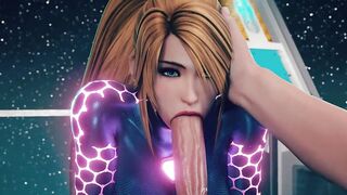Sexy woman sucks it with clothes that light up surprising
