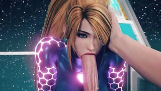 Sexy woman sucks it with clothes that light up surprising