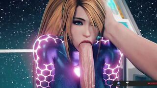Sexy woman sucks it with clothes that light up surprising