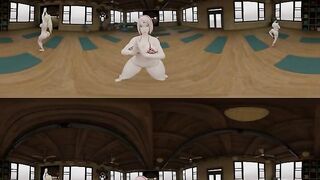 Naruto VR - sexy video with Hinata, Sakura, ino and Tenten - TheHentaiVerse Game.