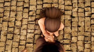 SKYRIM - LYDIA FUCKED RAW IN THE STREETS