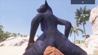 Wild Life / Furry first person Paw Fucking
