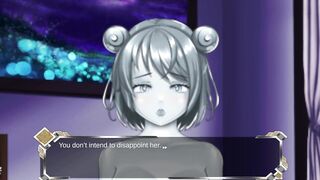 Shy Anime Girl With Massive Tits