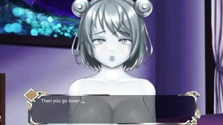 Shy Anime Girl With Massive Tits