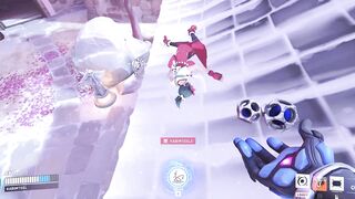 Kiriko ragdoll ryona - default outfit Overwatch 2