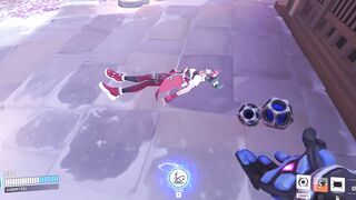 Kiriko ragdoll ryona - default outfit Overwatch 2