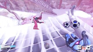 Kiriko ragdoll ryona - default outfit Overwatch 2