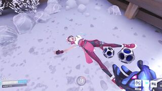 Kiriko ragdoll ryona - default outfit Overwatch 2