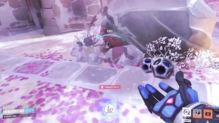 Kiriko ragdoll ryona - default outfit Overwatch 2