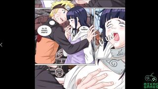 Naruto e Hinata primeiro sexo - Manga Hentai