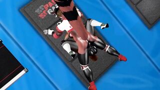 Public Gym Fuck Red Panda Cumflation Breeding - Second Life Yiff