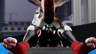 Public Gym Fuck Red Panda Cumflation Breeding - Second Life Yiff