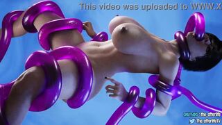 3D Hentai Bayonetta Tentacle Gangbang