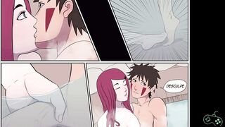 Sortudo Kiba encontrou a Kushina Uzumaki na Sauna