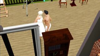 Sex wife. Invite a friend for rough sex | sims sex, porno game