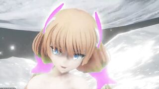 MMD R-18 Conqueror Angela Balzac - Space Purple Armor Color Edit Smixix