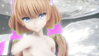 MMD R-18 Conqueror Angela Balzac - Space Purple Armor Color Edit Smixix