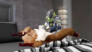 Otter Babe Orders Fuck Robot and gets Fucked Silly - Second Life Yiff