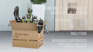 Otter Babe Orders Fuck Robot and gets Fucked Silly - Second Life Yiff