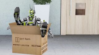 Otter Babe Orders Fuck Robot and gets Fucked Silly - Second Life Yiff